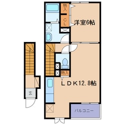 リヴェールの物件間取画像